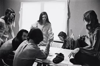 LARRY CLARK (1943- ) Untitled (group at a table). Circa 1970.